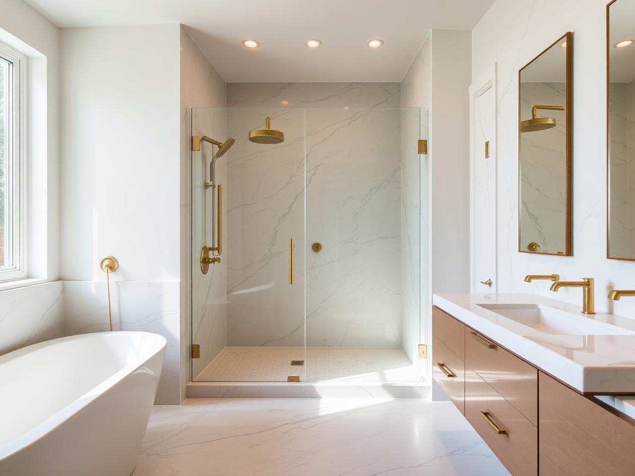 Wet-room en-suite — Canary Wharf, E14