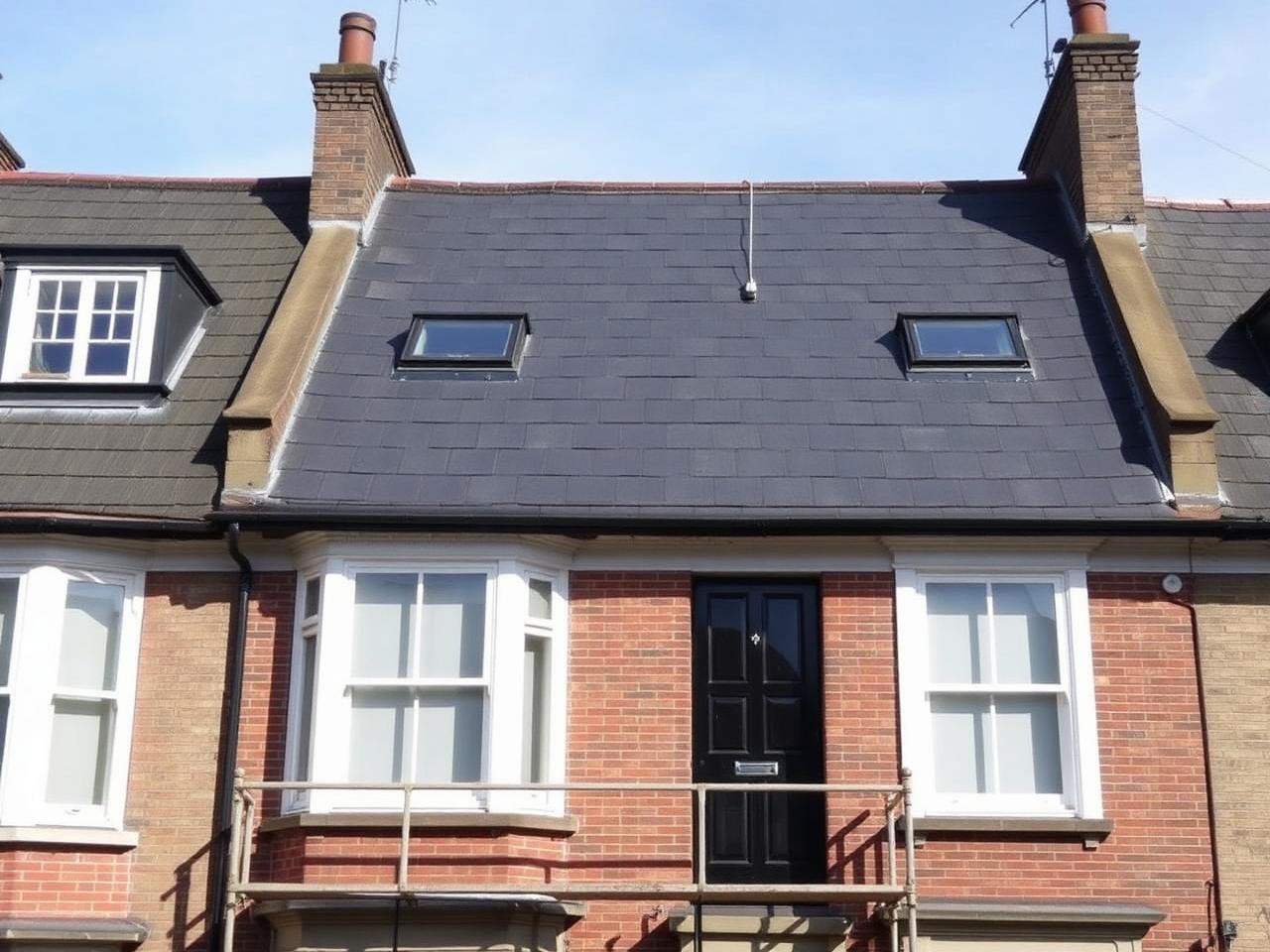 Re-roof — Victorian terrace — Bow, E3